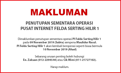 NOTIS PENUTUPAN PI 091119