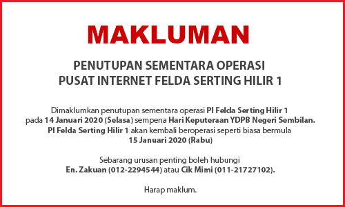 NOTIS PENUTUPAN PI 14012020