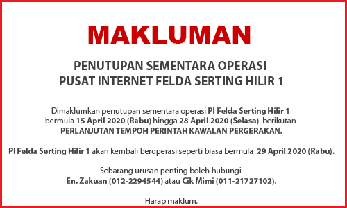 NOTIS PENUTUPAN PI PKP 28 APR 2020